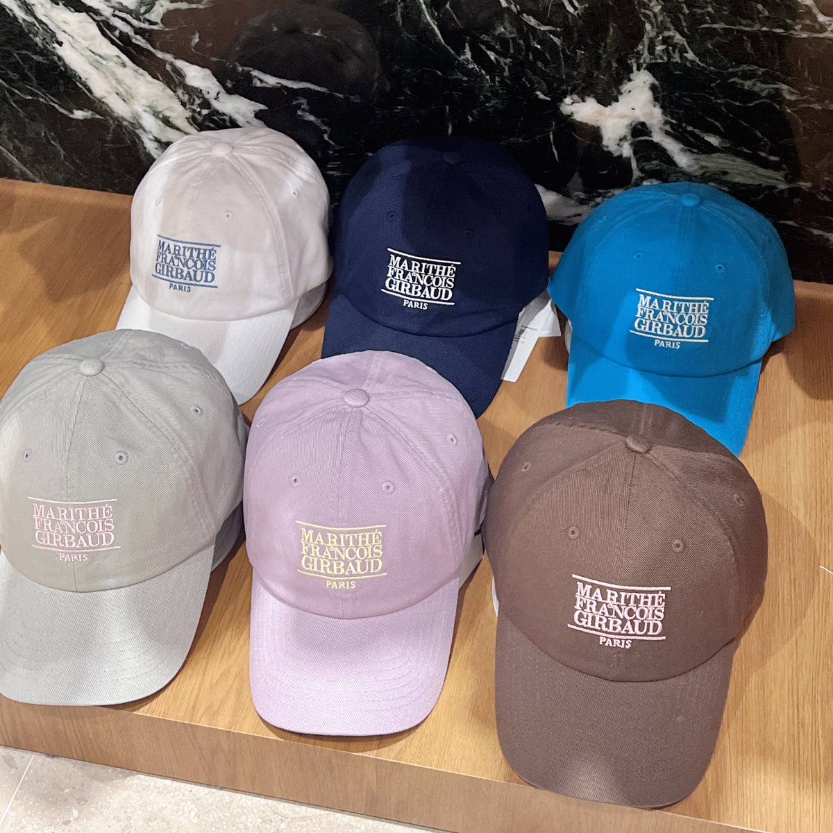 韓國 Marithe Francois Girbaud Small Classic Logo Cap【MD125】