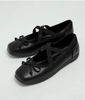 韓國 Chaakan Penche Ribbon Banding Mary Jane Flats【CN037】