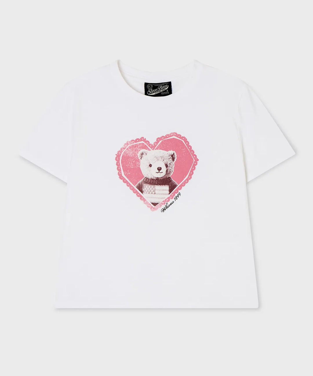 韓國 WhoAU Steve in Love T-shirt【WA346】