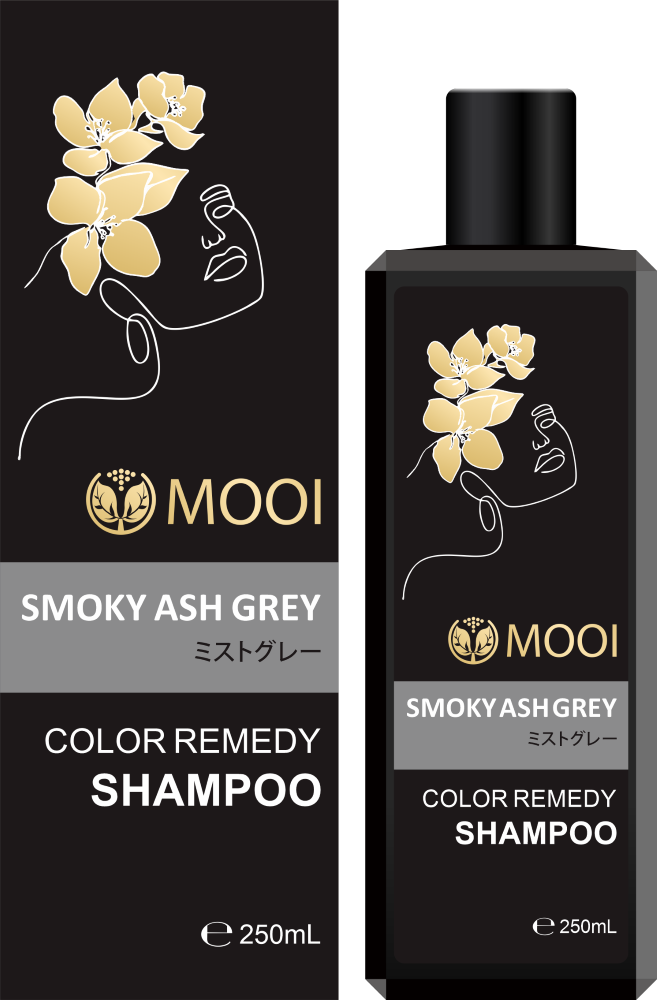 MOOI 靚采補色洗髮露-霧感灰調 250ml【SM2468】
