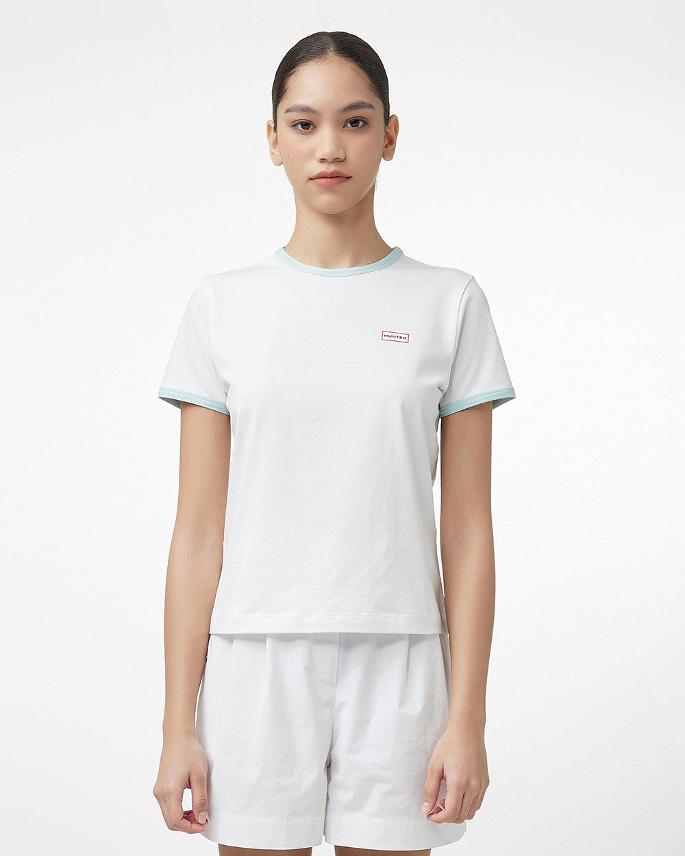 韓國 Hunter Women's Play Jersey Ringer Tee【HR047】