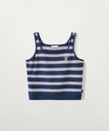 韓國 Satur (W) Square Neck Striped Sleeveless【SR417】
