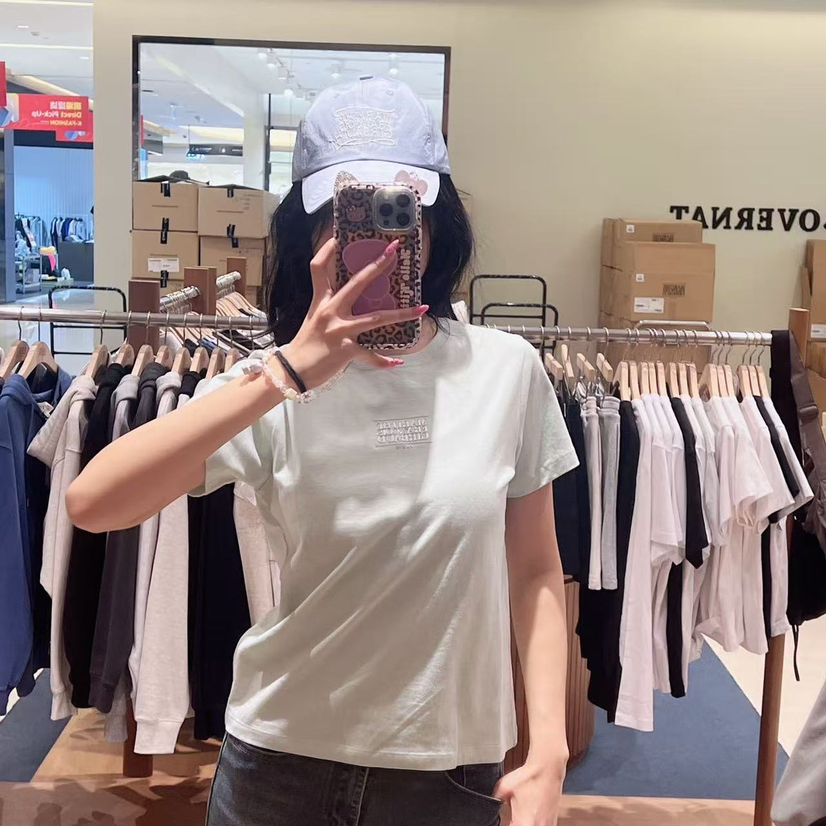 韓國 Marithe Francois Girbaud W Small Classic Logo Tee【MD150】