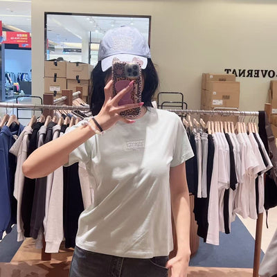 韓國 Marithe Francois Girbaud W Small Classic Logo Tee【MD150】