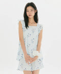 韓國 SPAO Twinkle Frill Sleeveless Pajamas【SP441】