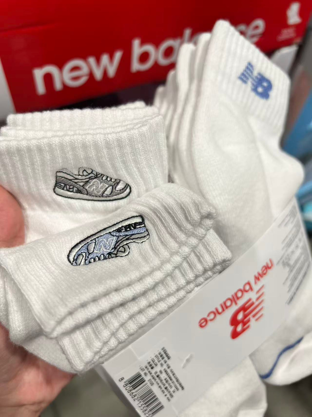 韓國 New Balance Socks 6-Pack【CT009】