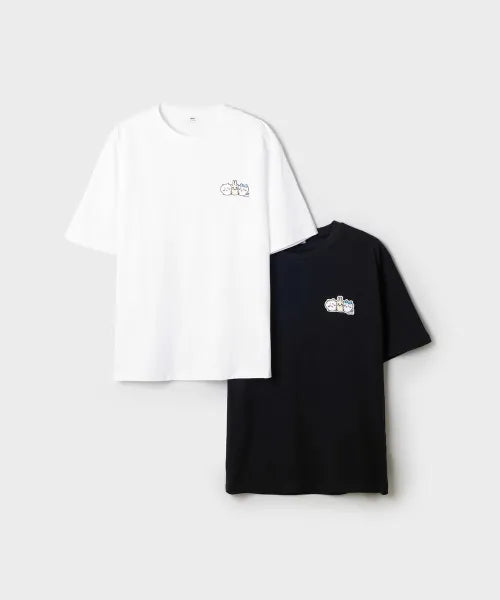 韓國 SPAO Meonjakgwi Short Sleeve T-shirt 2Pack【SP438】
