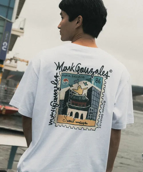 韓國 Mark Gonzales Korea Edition Gwanghwamun Short Sleeve T-shirt【MG353】