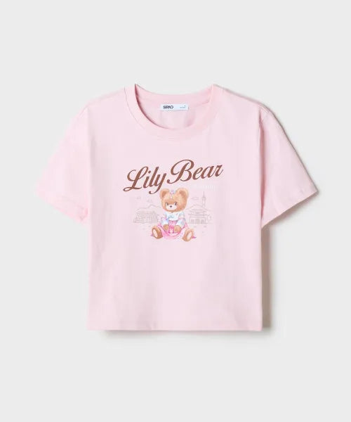 韓國 SPAO Lily Hanbok Short Sleeve T-shirt【SP476】