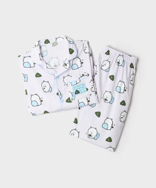 韓國 SPAO Damgomi Long-Sleeve Pajamas【SP465】