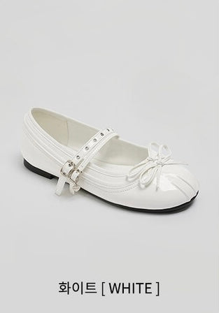 韓國 Chaakan Kitsch Ribbon Mary Jane Flats【CN056】
