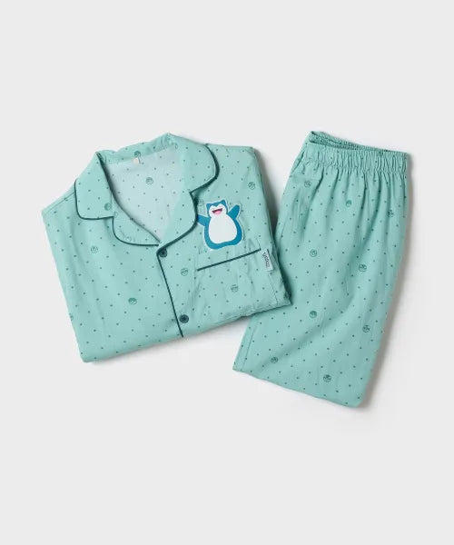 韓國 SPAO Pokemon Long-sleeved Pajamas【SP468】