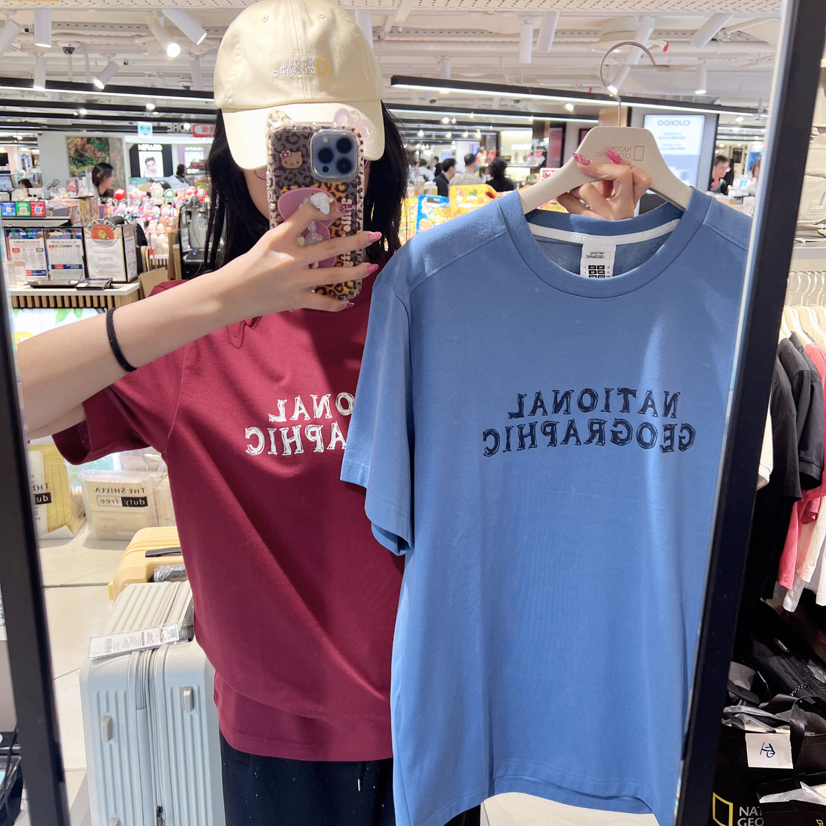 韓國 National Geographic NeoD Big Logo Short Sleeve T-shirt【NG864】