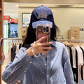 韓國 Marithe Francois Girbaud Drawing Classic Logo Nylon Cap【MD231】