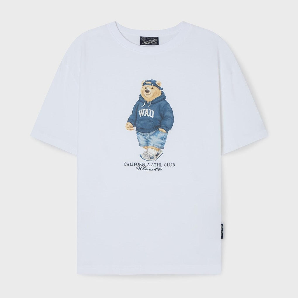 韓國 WhoAU Steve Photo T-shirt【WA370】