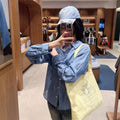 韓國 Marithe Francois Girbaud Lemon Classic Logo Eco Bag【MD234】