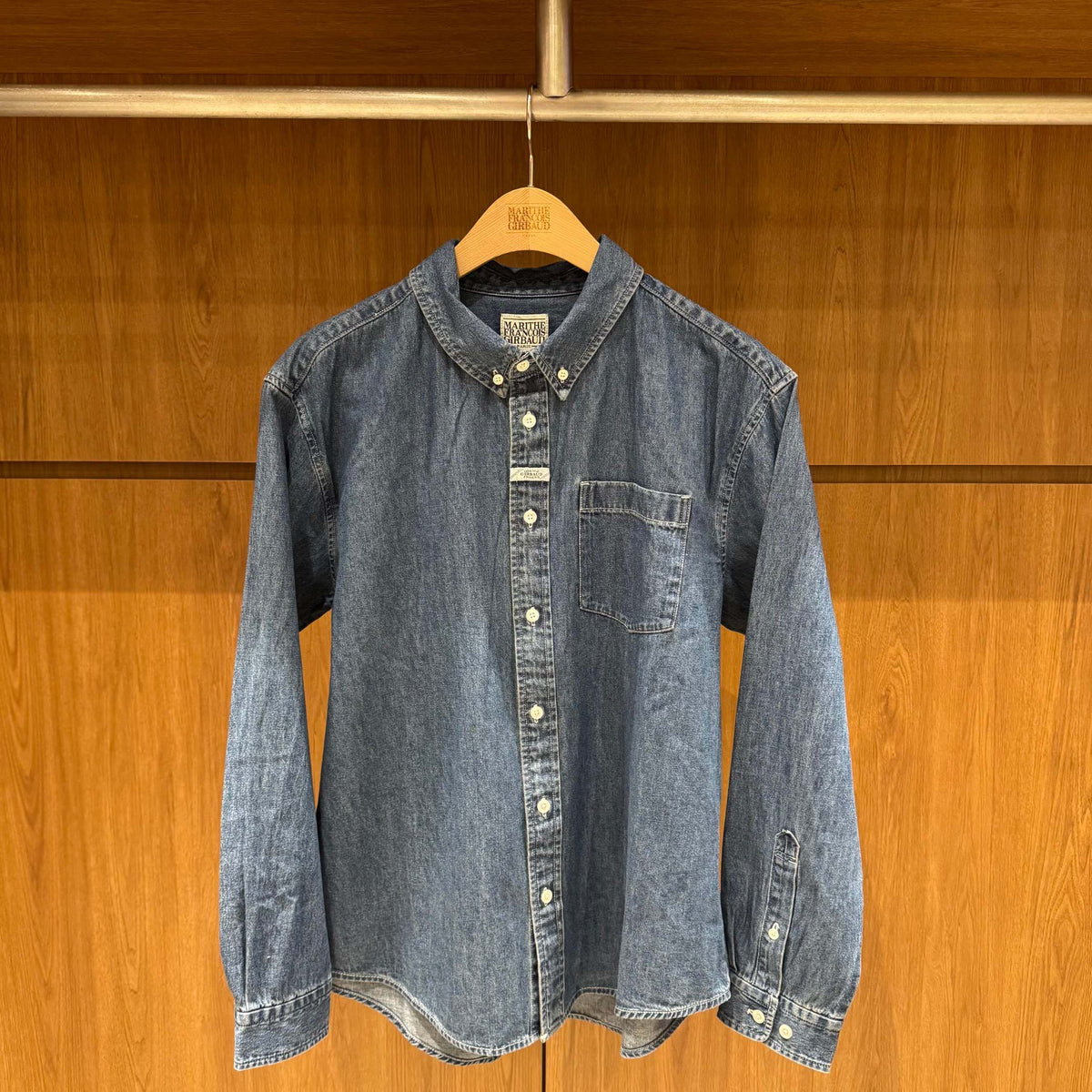 韓國 Marithe Francois Girbaud Uni Basic Denim Shirt【MD173】