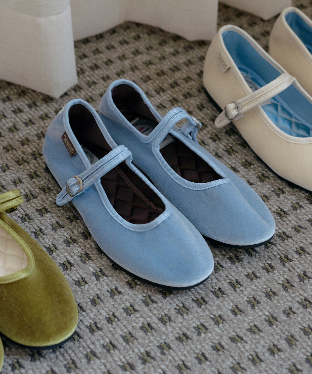 韓國 Rockfish Bella Quilted Maryjanes【RH013】