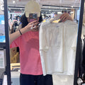 韓國 National Geographic Women's Frozen Air Semi-Crop Short Sleeve T-shirt (涼爽面料)【NG881】