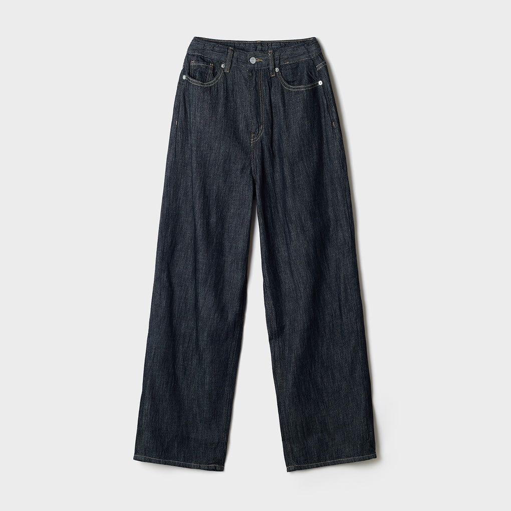 韓國 SPAO Long Wide Jeans【SP444】