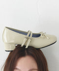 韓國 Rockfish Square Toe Two Strap Mj (4Cm)【RH011】