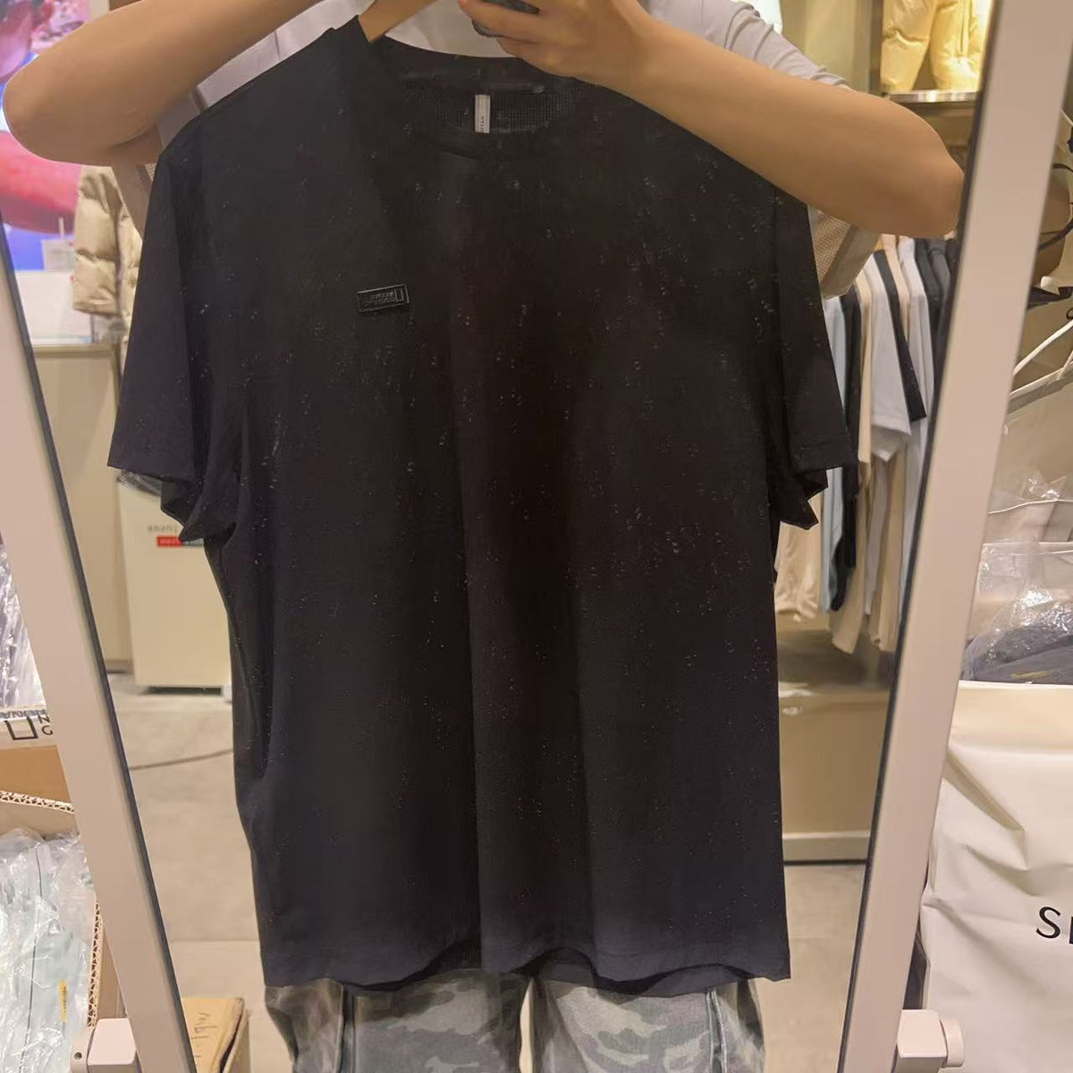 韓國 National Geographic 男款 Airflow Short Sleeve T-shirt (涼爽面料)【NG856】