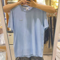 韓國 National Geographic 男女同款 NeoD Small Logo Short Sleeve T-shirt【NG862】