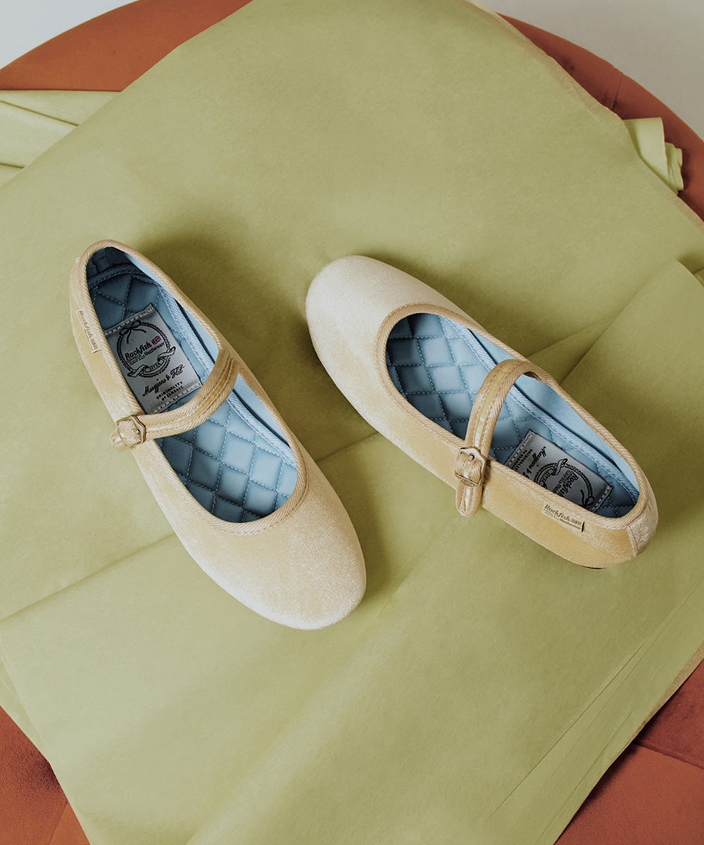 韓國 Rockfish Bella Quilted Maryjanes【RH013】