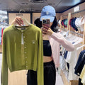 韓國 Satur (W) Loren Basic Crewneck Fine Cardigan【SR309】