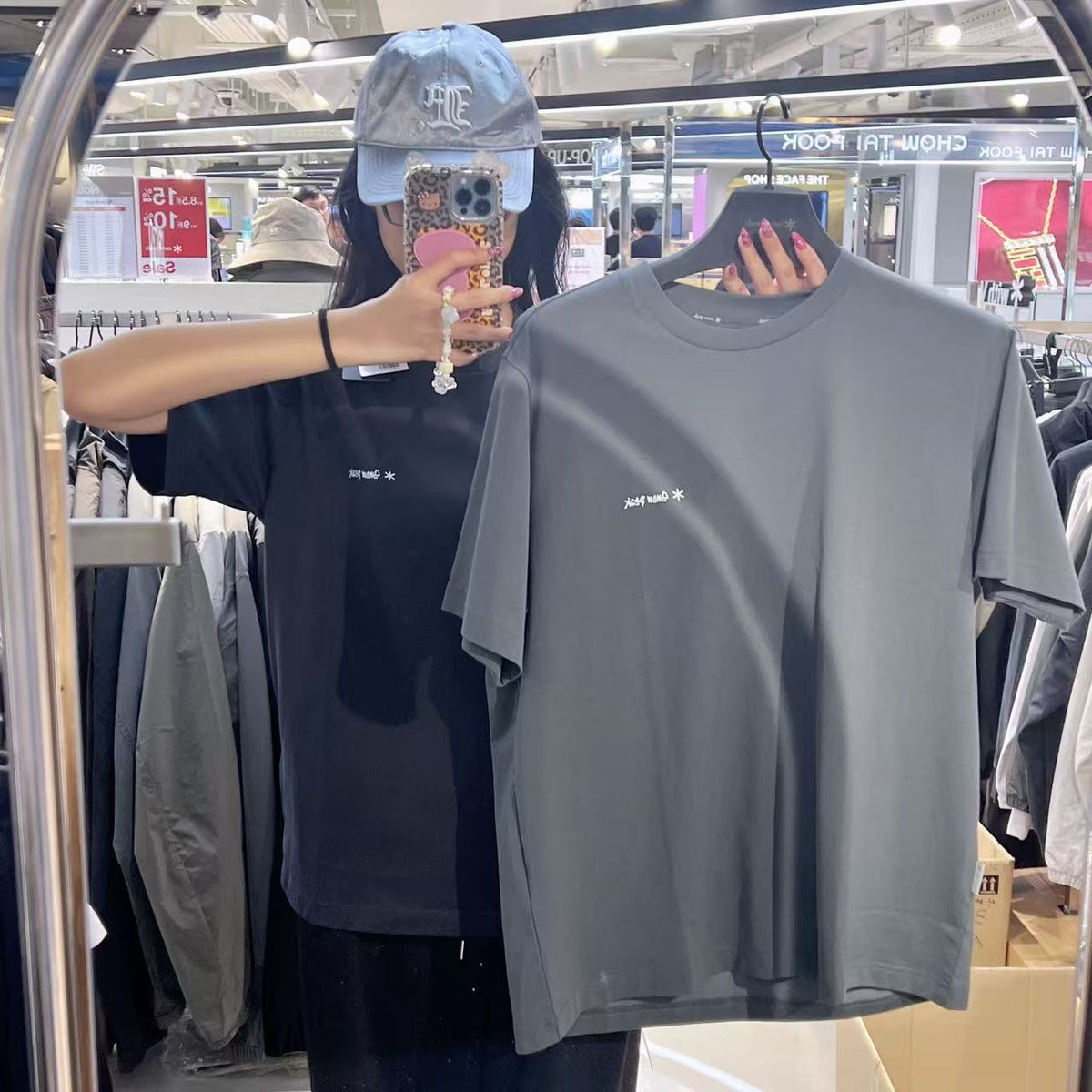 韓國 Snowpeak Aerocool Doodle Graphic Short Sleeve T-shirt (涼爽面料)【SN112】