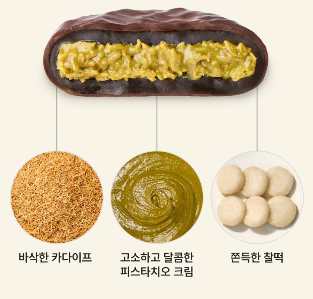 韓國 Starbucks 杜拜朱古力年糕 6 入 【SM1393】