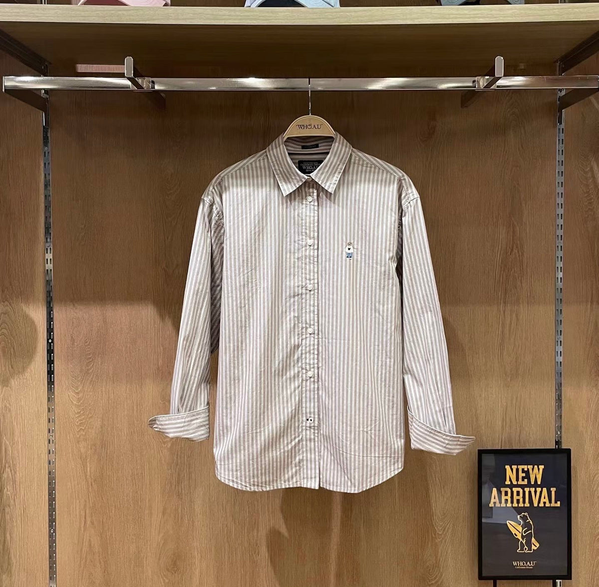 韓國 WhoAU Steve Loose Fit Shirts【WA386】