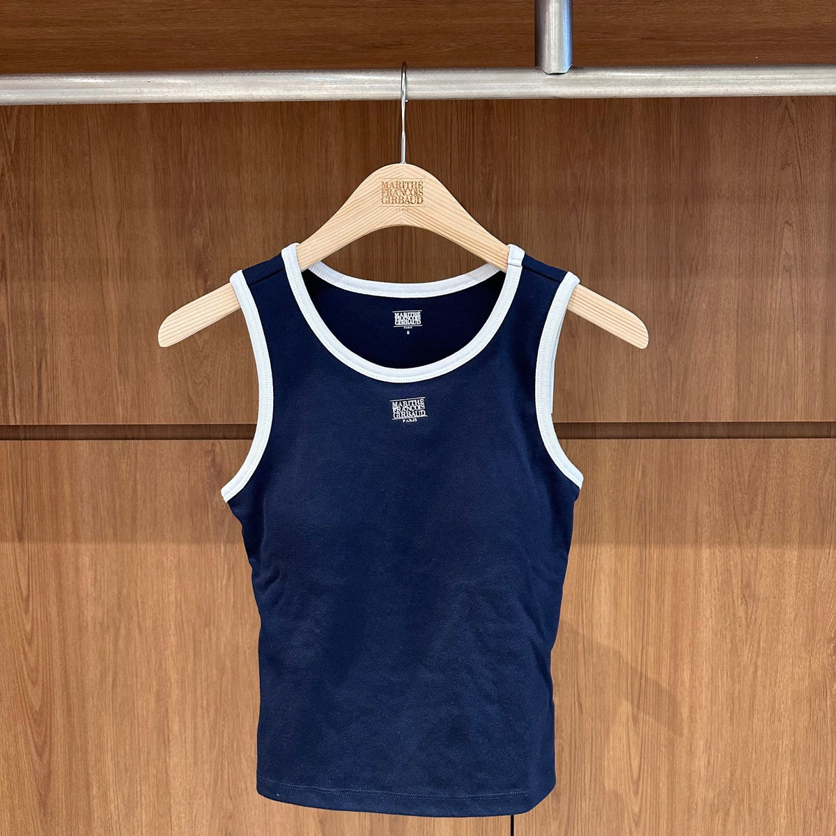 韓國 Marithe Francois Girbaud Underwear W Classic Logo Ringer Tank Bra Top【MD330】