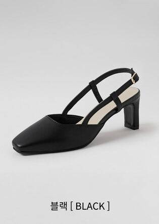 韓國 Chaakan Nore Square Slingback【CN015】