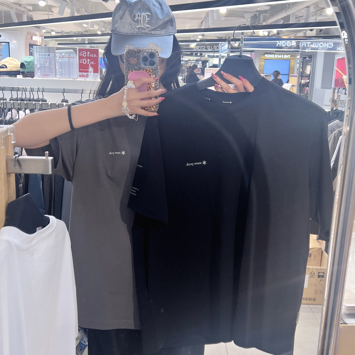 韓國 Snowpeak Aerocool Sleeved Woven Patch Short Sleeve T-shirt (涼爽面料)【SN118】