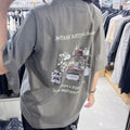 韓國 Snowpeak Cotton Botanic Graphic Short Sleeve T-shirt【SN124】