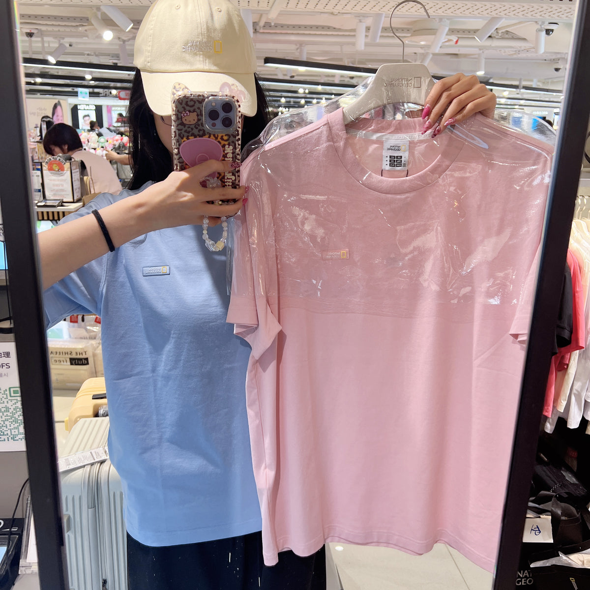 韓國 National Geographic NeoD Small Logo Short Sleeve T-shirt【NG862】