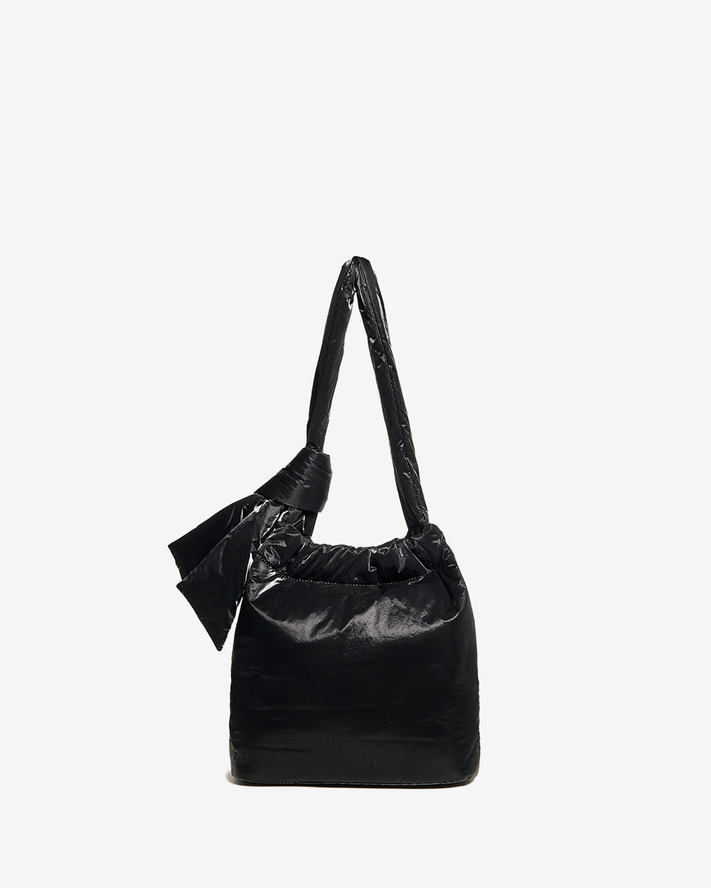 韓國 Hunter Glossy Ribbon Drawstring Bucket【HR063】