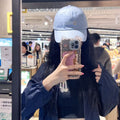 韓國 National Geographic Embroidered Small Logo Baseball Cap【NG927】