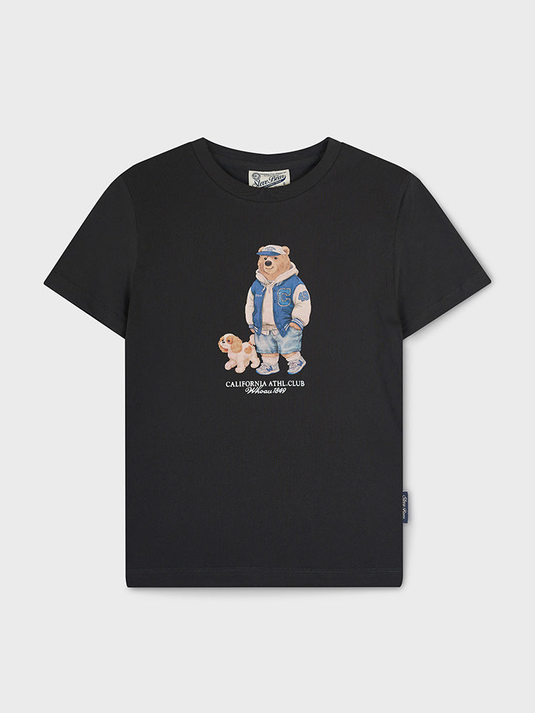 韓國 WhoAU Steve Photo T-Shirt【WA310】