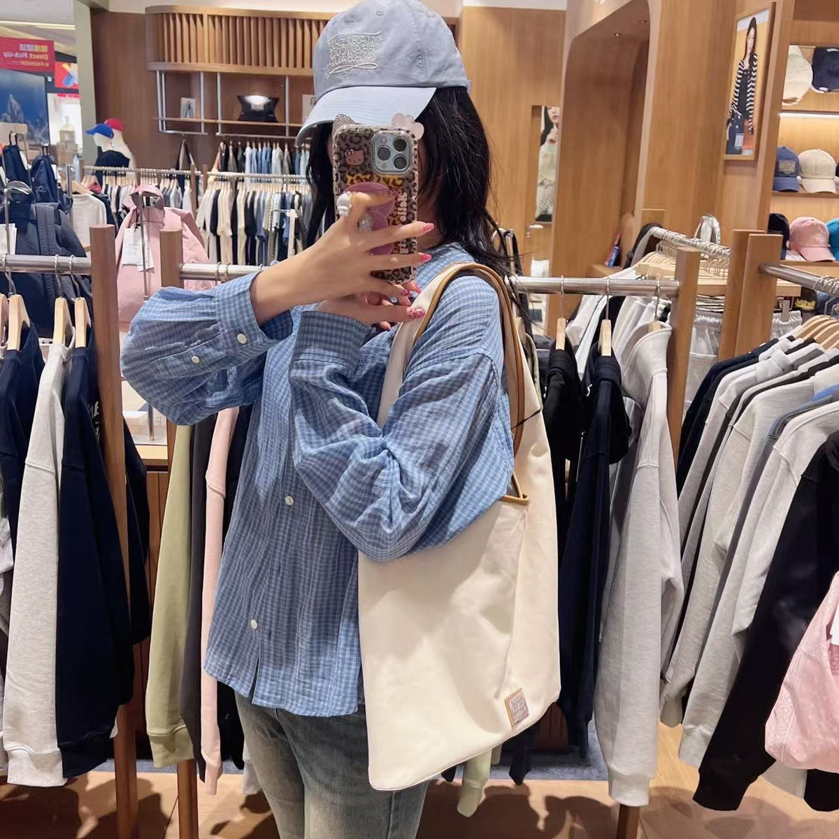 韓國 Marithe Francois Girbaud Classic Logo One Shoulder Bucket Bag【MD232】