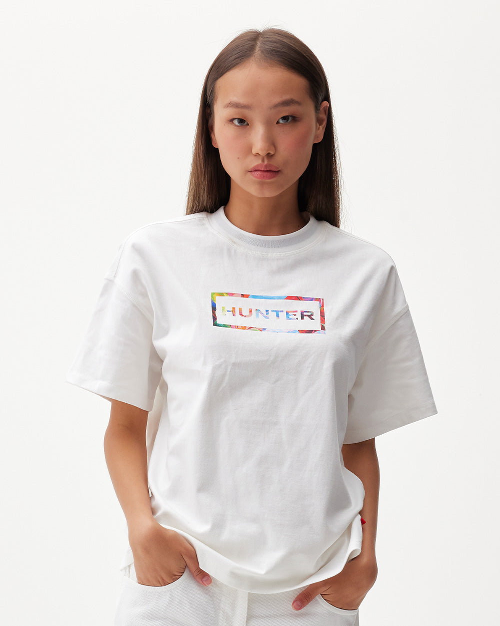 韓國 Hunter Unisex Play Season Logo Tee【HR045】
