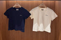 韓國 Marithe Francois Girbaud W Small Lettering Slim Crop Tee【MD299】