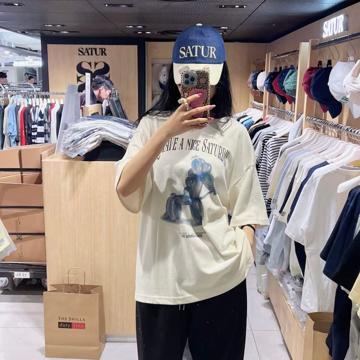 韓國 Satur New Year Red Horse Edition T-shirt【SR318】