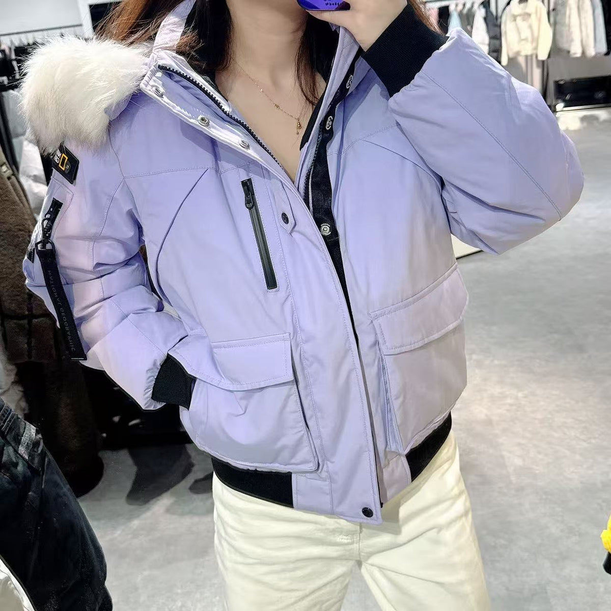 韓國 National Geographic Women's TARUGA Hooded Duck Down Jacket (鴨絨)【NG117】