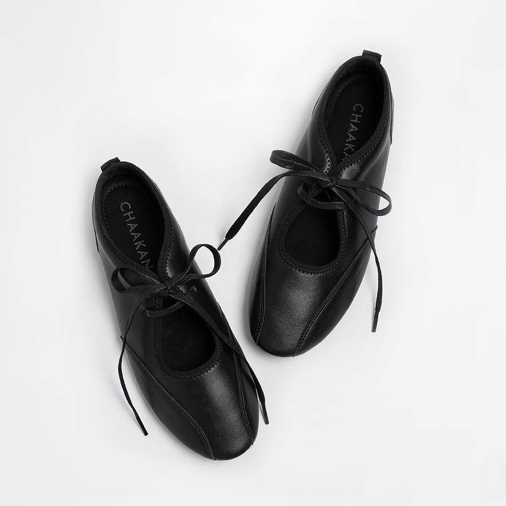 韓國 Chaakan Told Strap Flat Sneakers【CN019】