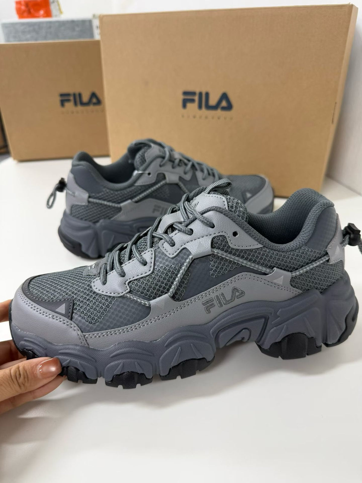 韓國 Fila FLUID V2 貓爪老爹鞋【SM2387】