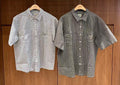 韓國 Marithe Francois Girbaud M Check Half Sleeve Shirt【MD285】
