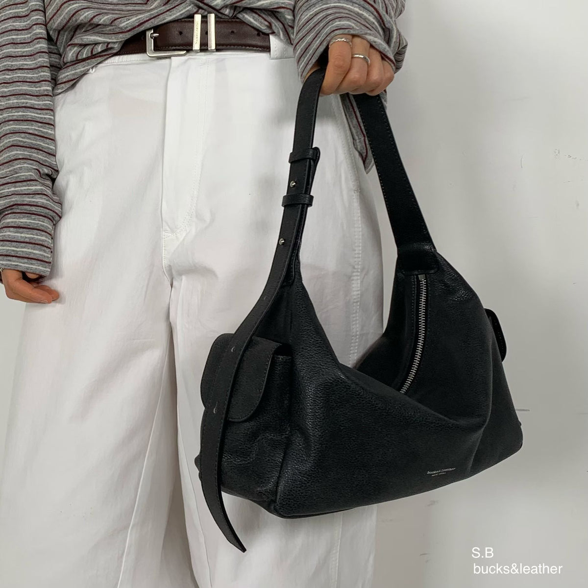 韓國 Bucks & Leather 26SS 雙口袋包包【SM2293】
