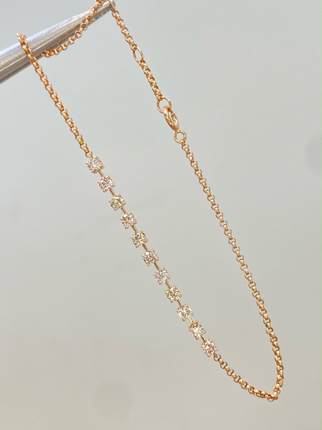 50分 小心意排鑽手鍊 (訂金$500，總售價為 $3,380)【SM2095】